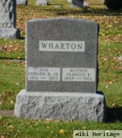 Edward M Wharton, Jr