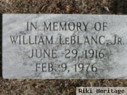 William Leblanc, Jr