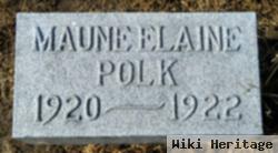 Maune Elaine Polk