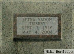 Letha K. Tribbey