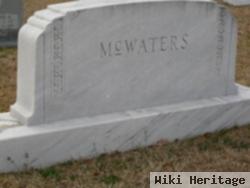 Joe E Mcwaters