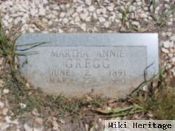 Martha Annie Gregg