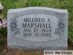 Mildred A Dahlberg Marshall