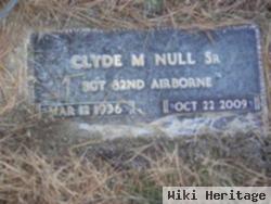 Clyde M Null, Sr