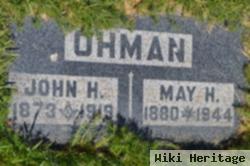 May Johanna Holgate Ohman