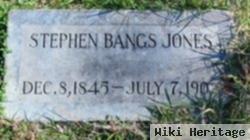 Stephen Bangs Jones