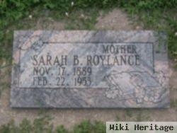 Sarah B. Roylance