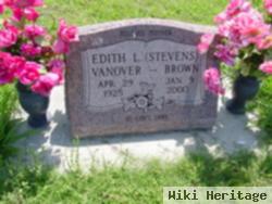 Edith L Stevens Brown