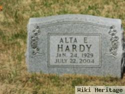 Alta E Watson Hardy