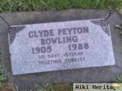 Clyde Peyton Bowling