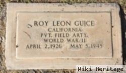 Roy Leon Guice