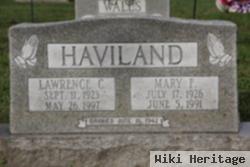 Mary F Haviland