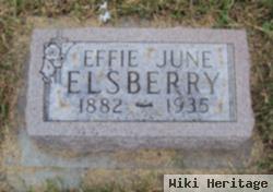 Effie June Vanderbilt Elsberry