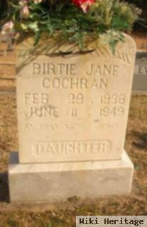 Birtie Jane Cochran