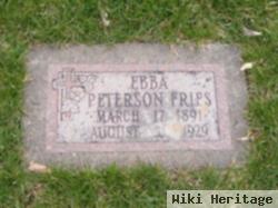 Ebba Peterson Fries