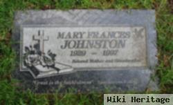 Mary Frances Johnston