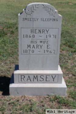 Henry Ramsey