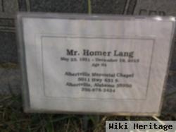 Homer Lang