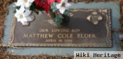 Matthew Cole Elder