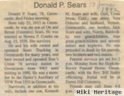 Donald Paul Sears