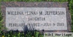 Willina M "lina" Mason Jefferson