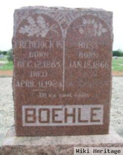 Rosa Seibel Boehle