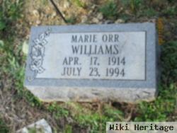 Marie Orr Williams