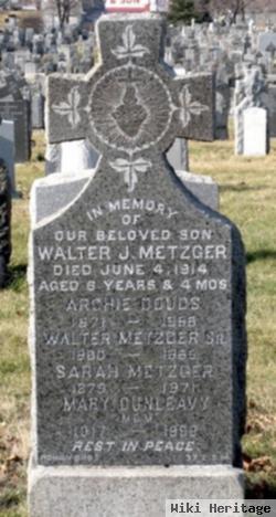 Walter John Metzger, Sr