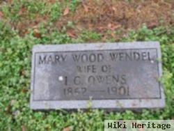 Mary Wood Wendel Owens