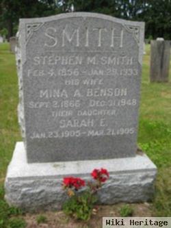 Mina A. Benson Smith