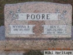 Wynona Ruth Roland Poore