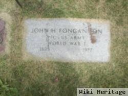 John H. Foncannon