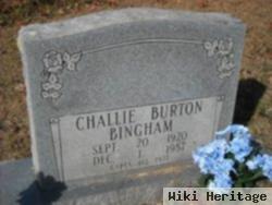 Challie Burton Bingham