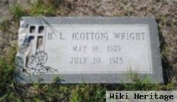 Herman Lee "cotton" Wright