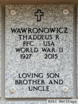 Thaddeus Richard Wawronowicz