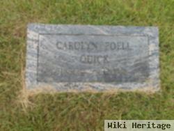 Carolyn Foell Quick
