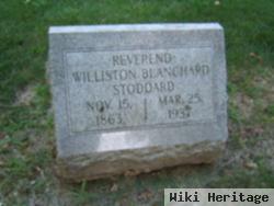 Rev Williston Blanchard Stoddard