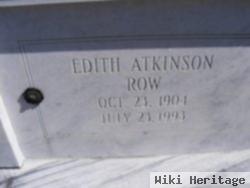 Edith Atkinson Row