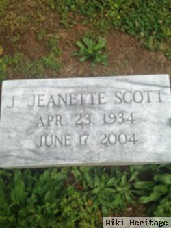 J. Jeanette Scott