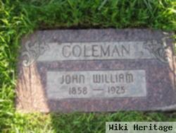 John William Coleman