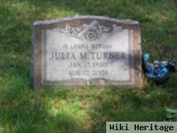 Julia M Turner