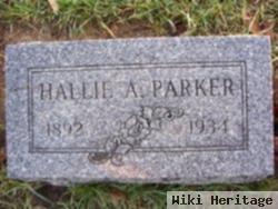 Hallie A Parker