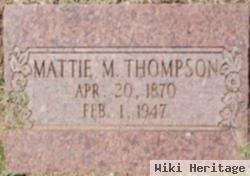 Mattie M. Gibson Thompson