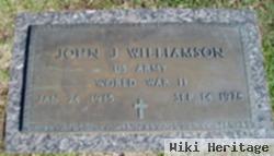 John Julius Williamson, Jr