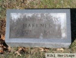 Wilma Robinson Haffner