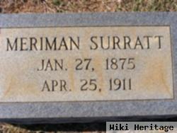 Meriman Surratt