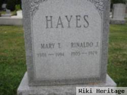 Rinaldo J Hayes