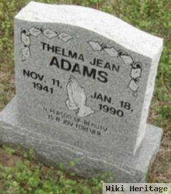 Thelma Jean Montgomery Adams