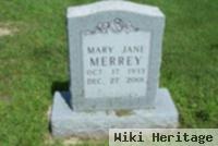 Mary J Rebman Merrey