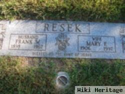 Mary F Resek